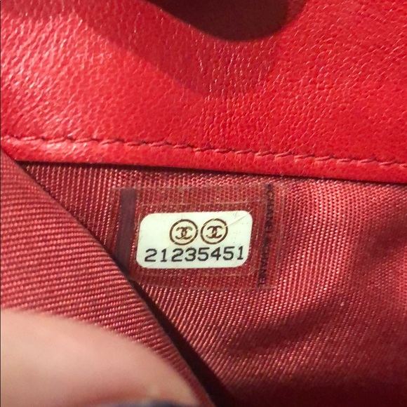 CHANEL lambskin le boy wallet - Picture 6 of 8